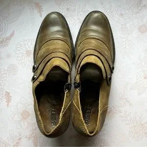 ?NWOT Brown Dress Boots 8 Born | Shoes | Nwot Brn Brown Leather Heeled Boots Size 8  main image 2